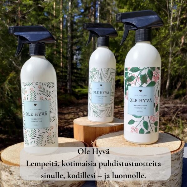 Ole Hyvä pesuaineet