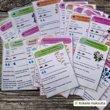 Kasvipakka – maksuton malli