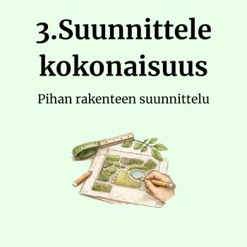 Suunnittele kokonaisuus